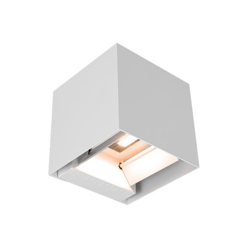 9W Solar LED Wandleuchte mit Sensor - Weiß, IP65, PIR Bewegungsmelder, 4000K, COB LED