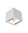 9W Solar LED Wandleuchte mit Sensor - Weiß, IP65, PIR Bewegungsmelder, 4000K, COB LED