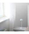 3W wiederaufladbare LED Tischleuchte mit Touch dimmbar - 3000K, weiß, 5V, inkl. Akku