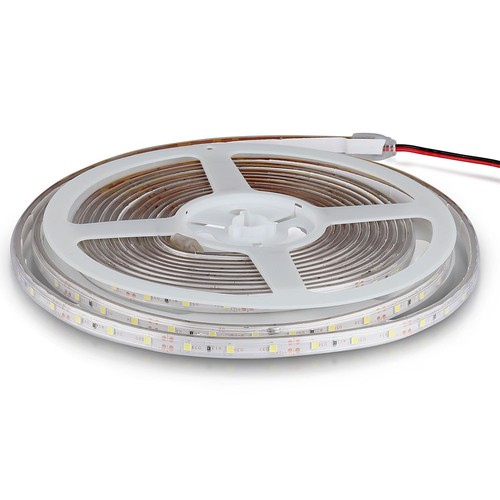 5m 4,2W/m spritzwassergeschützter LED-Streifen - 12V, IP65, 60 LEDs pro Meter
