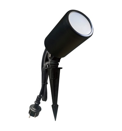 5,2W SMART WiFi LED Gartenstrahler mit Erdspieß, RGB - 12V, IP65, schwarz, kompatibel mit Alexa und Google Home
