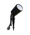 5,2W SMART WiFi LED Gartenstrahler mit Erdspieß, RGB - 12V, IP65, schwarz, kompatibel mit Alexa und Google Home