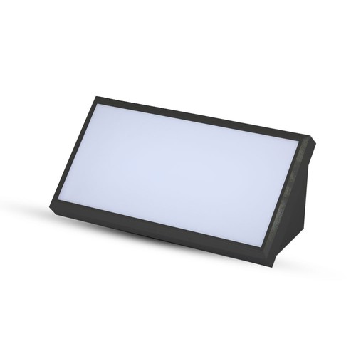 20W LED Landschaft - Außen, Weiches Licht, Groß, 6400K, Schwarzes Gehäuse