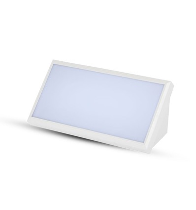 20W LED Wandleuchte, IP65 - 3000K, grau, Außenbereich, 110 Grad, 2045lm
