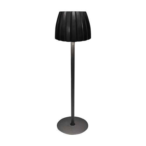 2,7W LED Tischleuchte, schwarz - Touch dimmbar, 3-in-1 CCT, wiederaufladbar, USB-C, 10,5 x 34 cm