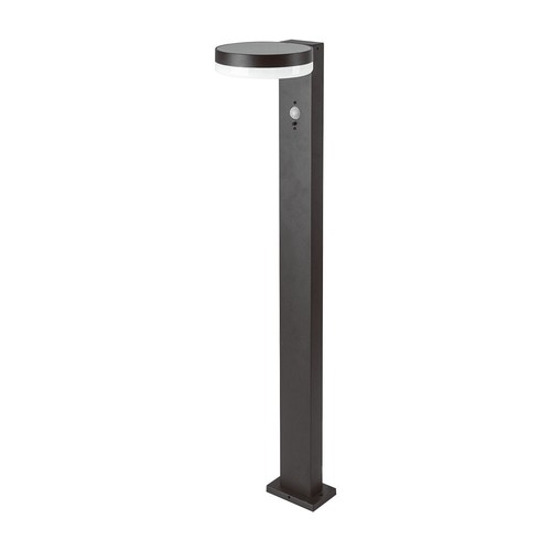 5,5W LED Solar Gartenlampe mit Sensor - IP54, 3000K, PIR Sensor, schwarzes Finish