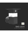 3W Solara Wandleuchte mit Sensor - IP54, 250lm, 3000K, Solar, 3 Jahre Garantie