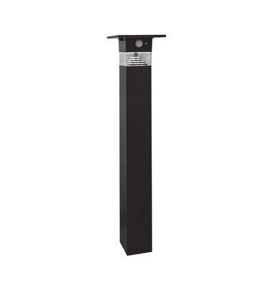 3W Solarpollerleuchte - LED, PIR-Sensor, IP54