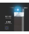 3W Solarpollerleuchte - LED, PIR-Sensor, IP54