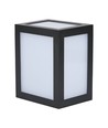 12W LED Wandleuchte - IP65, schwarz, 1350lm, Außenbereich, inkl. Leuchtmittel