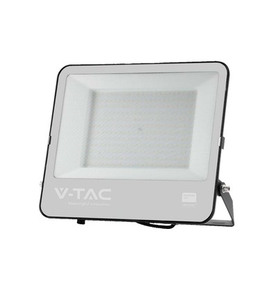 200W Flutlichtstrahler - IP65, Schwarz, Arbeitsleuchte, Samsung LED-Chip, 1m Kabel, 6500K, grau mattiertes Glas