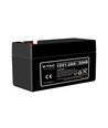 1,3Ah 12V Bleiakku - 97x43x57mm, ABS-Kunststoff, 12V DC