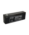 2,0Ah 12V Bleiakku - 178x36x66mm, VRLA, wiederaufladbar
