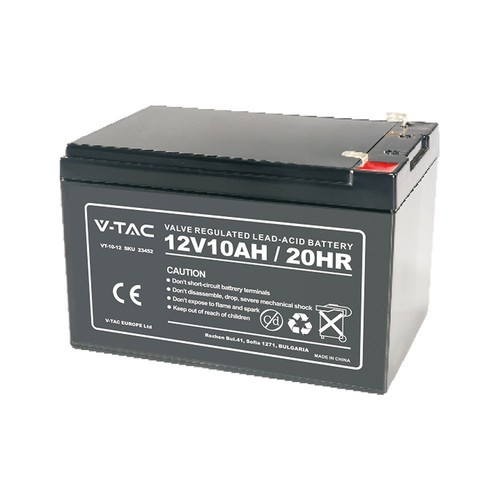 10Ah Blei-Säure-Batterie T2 - 151x98x101mm