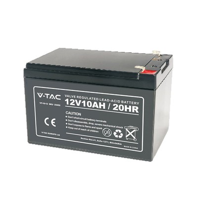 10Ah Blei-Säure-Batterie T2 - 151x98x101mm