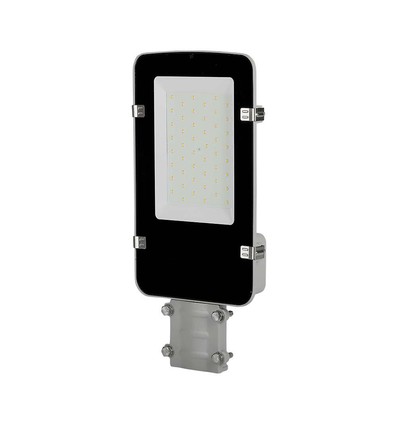 50W LED Straßenleuchte mit Samsung LED Chip - 100lm/W, IP65, 6500K, grau, 110 Grad
