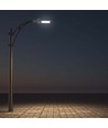 50W LED Straßenleuchte mit Samsung LED Chip - 100lm/W, IP65, 6500K, grau, 110 Grad