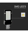 50W LED Straßenleuchte mit Samsung LED Chip - 100lm/W, IP65, 6500K, grau, 110 Grad