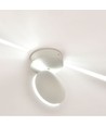 6W weiße Wandleuchte - IP65, 3000K, 645lm, Außenbereich, inkl. Leuchtmittel