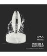6W weiße Wandleuchte - IP65, 3000K, 645lm, Außenbereich, inkl. Leuchtmittel
