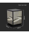 E27 Gartenleuchte CUBE - IP65, schwarz, quadratisch, modernes Design, ohne Leuchtmittel