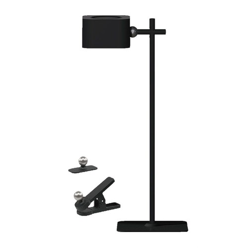 3W LED magnetische Tischleuchte, aufladbar - Touch-dimmbar, CCT, Up/Down Light, schwarz, USB-C, tragbar