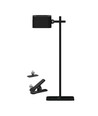 3W LED magnetische Tischleuchte, aufladbar - Touch-dimmbar, CCT, Up/Down Light, schwarz, USB-C, tragbar