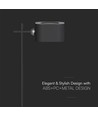 3W LED magnetische Tischleuchte, aufladbar - Touch-dimmbar, CCT, Up/Down Light, schwarz, USB-C, tragbar