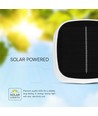 5W LED magnetische Solar Tischleuchte - Touch dimmbar, CCT, IP65, weiß, tragbar, wiederaufladbar