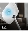 5W LED magnetische Solar Tischleuchte - Touch dimmbar, CCT, IP65, weiß, tragbar, wiederaufladbar
