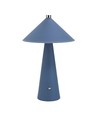 3W wiederaufladbare LED Tischleuchte, Blau - Touch dimmbar, 3-in-1 CCT, 4000mAh Akku, inkl. Leuchtmittel