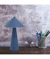 3W wiederaufladbare LED Tischleuchte, Blau - Touch dimmbar, 3-in-1 CCT, 4000mAh Akku, inkl. Leuchtmittel