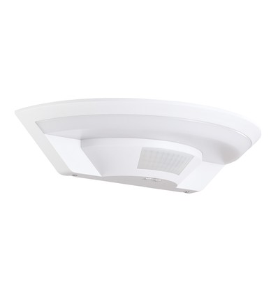 10W LED Wandleuchte mit Sensor, Samsung Chip - IP54, 900lm, weiß, 5 Jahre Garantie