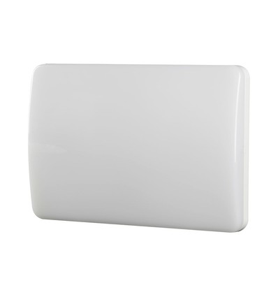 12W LED Hausnummernleuchte mit Dämmerungssensor - Samsung LED Chip, CCT 3-in-1, IP65, IK10, weißes Gehäuse