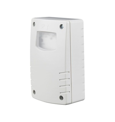 V-Tac Dämmerungsschalter mit Timer - IP65, weißes Gehäuse, einstellbare Empfindlichkeit, einstellbarer Timer