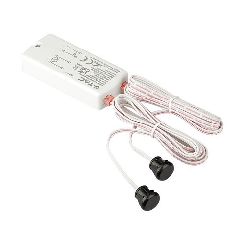 Infrarot-Türsensor - Weißes Gehäuse, 230V, max. 200W