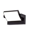 17W LED Wandleuchte / Fluter - IP65, schwarz, Aluminium