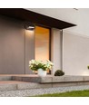 17W LED Wandleuchte / Fluter - IP65, schwarz, Aluminium
