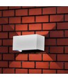 24W Wandleuchte - LED, 3000K, Weiß, Gehäuse