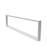 120x30 Aufbaurahmen für LED-Panel - Weiß, 295 x 1195 mm, zur direkten Deckenmontage