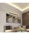 141cm Anthrazit 23W lineare LED Wandleuchte, RA90 - IP65, 2875lm, 3000K