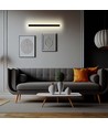 141cm Anthrazit 23W lineare LED Wandleuchte, RA90 - IP65, 2875lm, 3000K