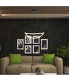 12W LED Pendelleuchte - Ø40cm, schwarz, 1,5m Seil, inkl. Leuchtmittel