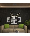 60cm 16W LED Pendel - Schwarz, 1,5m Seil, 120lm/W