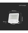 100W LED Fluter mit Samsung LED Chip - 100lm/W, IP65, 4000K, schwarzes Gehäuse, Außen