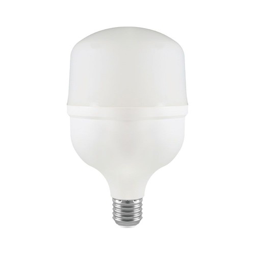 E27 30W LED Leuchtmittel - T100, 6500K, weißer Kunststoff, Ø10cm