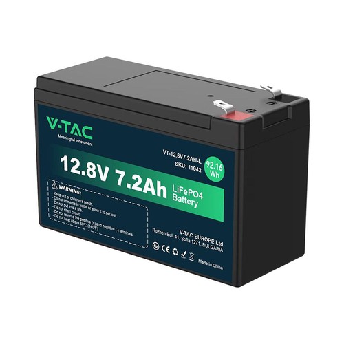 7,2Ah-L Lithiumbatterie - 12,8V, 7,2 Ah