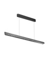 36W LED Linear-Pendelleuchte mit Samsung LED - Mattgrau, 120cm, CCT, 3-in-1 Farbe, IP20