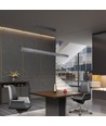 36W LED Linear-Pendelleuchte mit Samsung LED - Mattgrau, 120cm, CCT, 3-in-1 Farbe, IP20