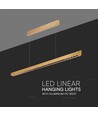 36W LED Lichtleiste für Abhängung - 2880lm, CCT, grau, inkl. Seilaufhängung